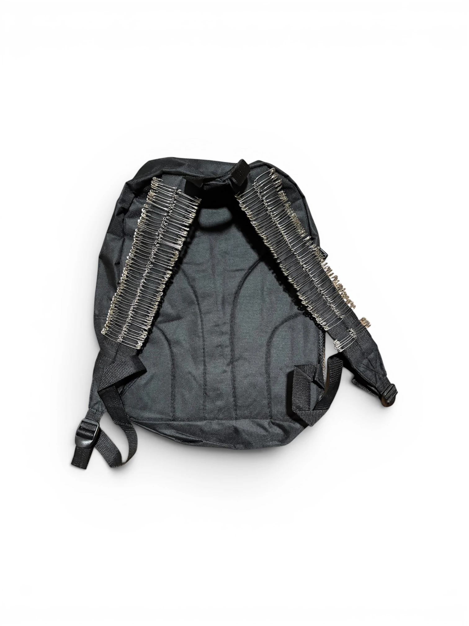 Armor Backpack — Blackout, front view.
