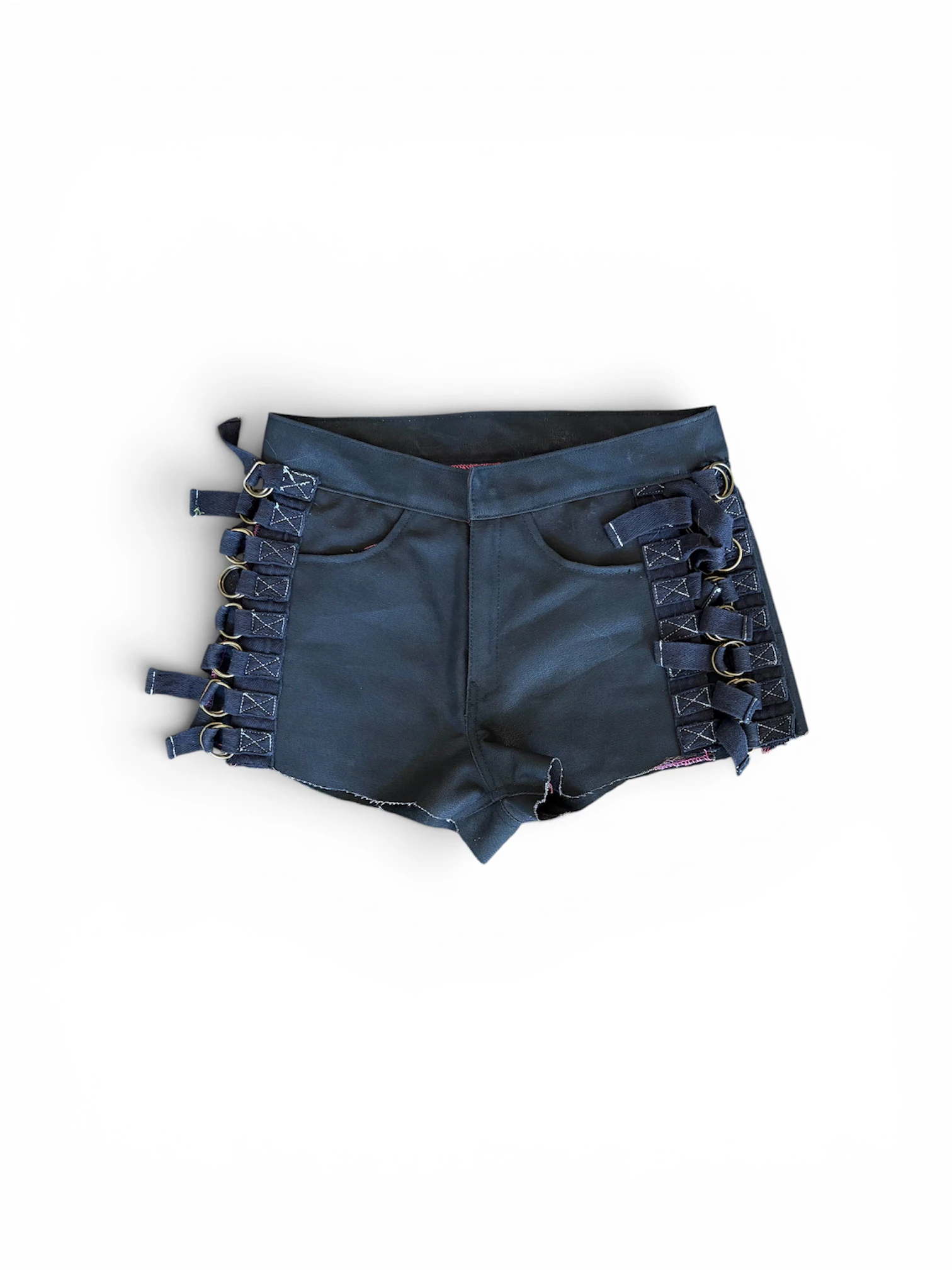 Bondage Short Shorts, front view.