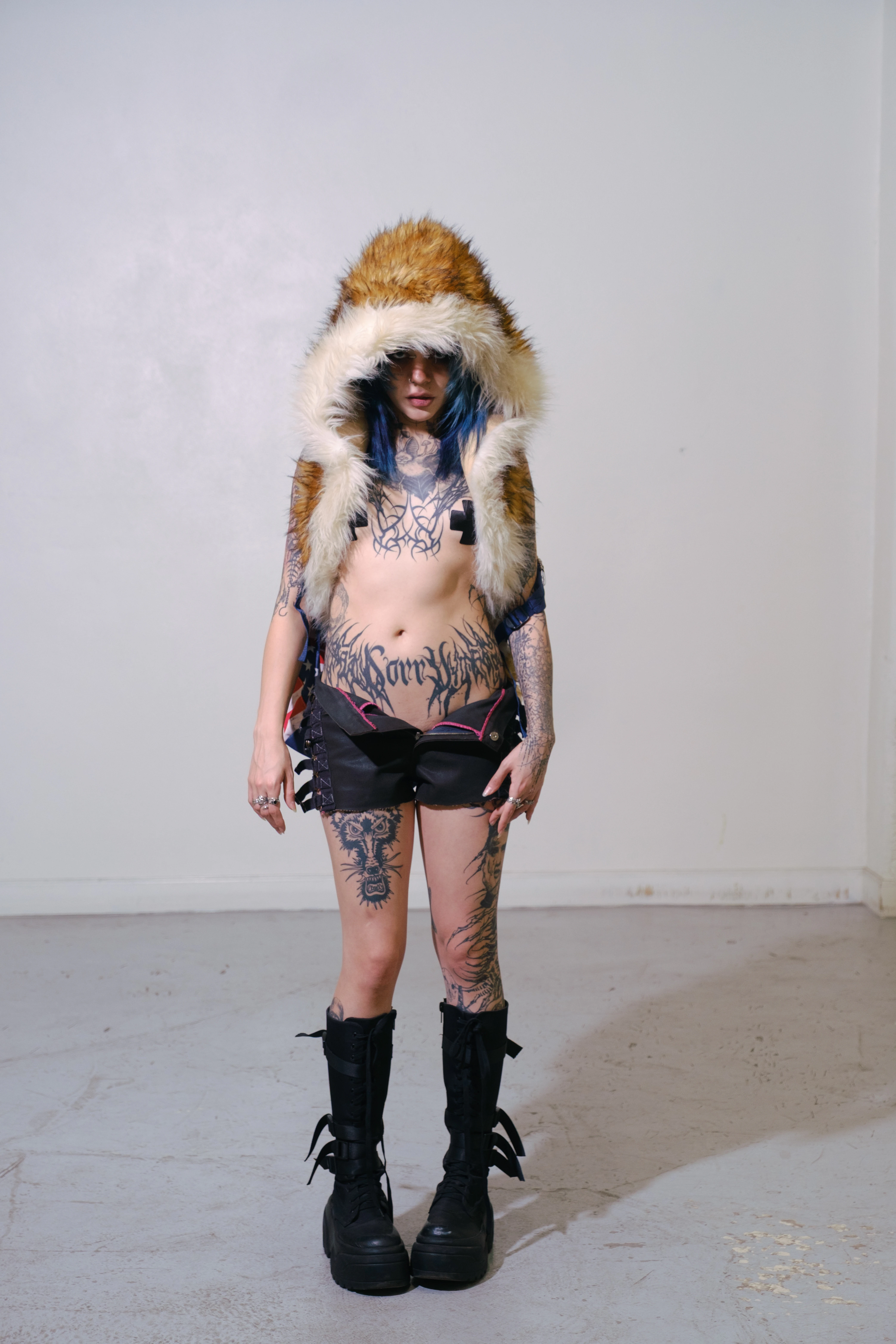 Bondage Short Shorts, editorial view.